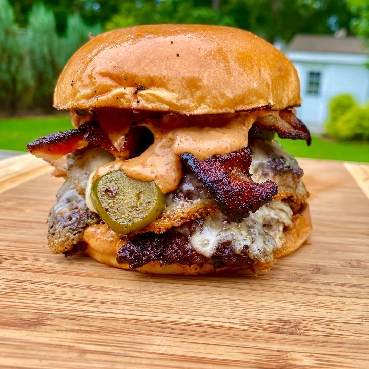 Spicy Chipotle Bacon Burger